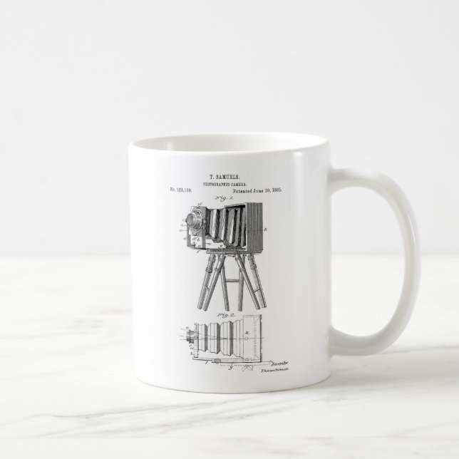 Classic Samuals Camera-Tasse Kaffeetasse (Rechts)