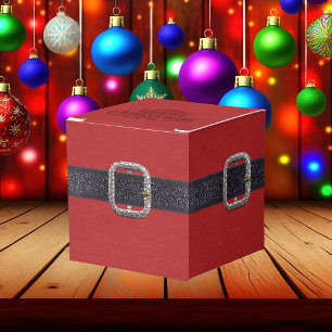 Classic Santa Claus Belt Frohe Weihnachten Geschenkschachtel
