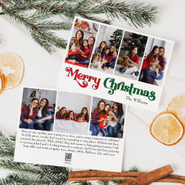 Classic Simple Frohe Weihnachten Sieben Foto