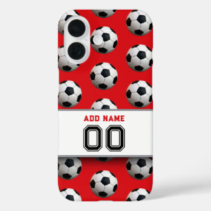 Classic Soccer   Fußball Cool Sportgeschenke iPhone 16 Hülle