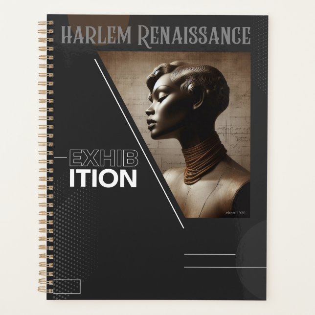 Classic Sophisticated Harlem Renaissance  Playing Planer (Vorderseite)