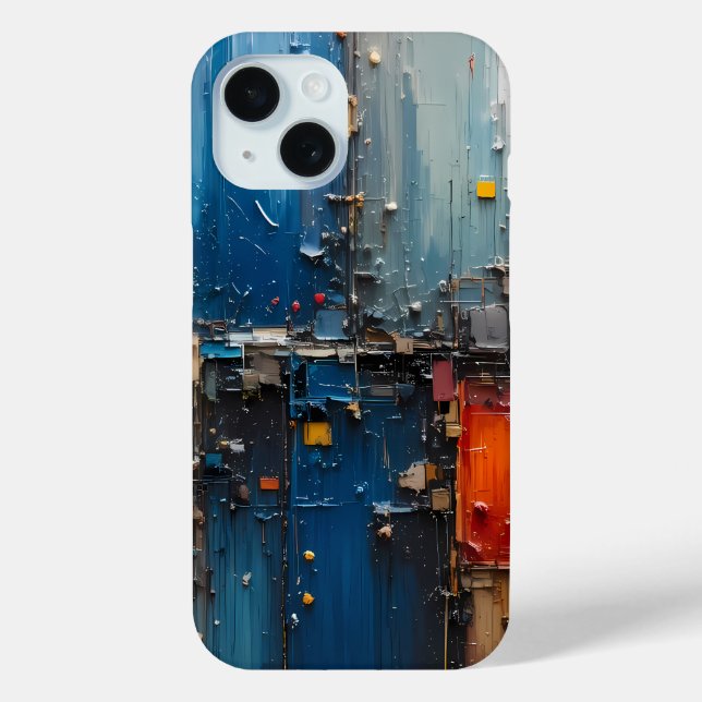 Classic Spider-Man with Dynamic Cosmic Background Case-Mate iPhone Hülle (Rückseite)