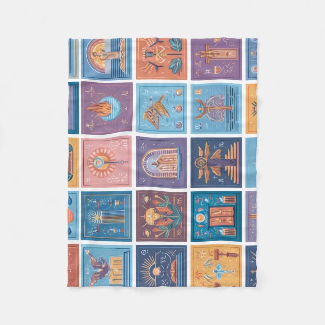 Classic Spider-Man with Dynamic Cosmic Background Fleecedecke (Vorderseite)