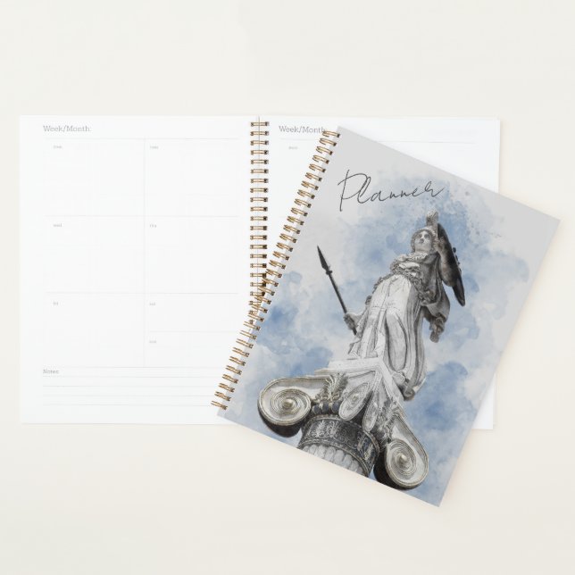 Classic Statue of Athena Planner – Greek Mythology Planer (Anzeige)