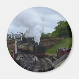 Classic Steam Train Magnet