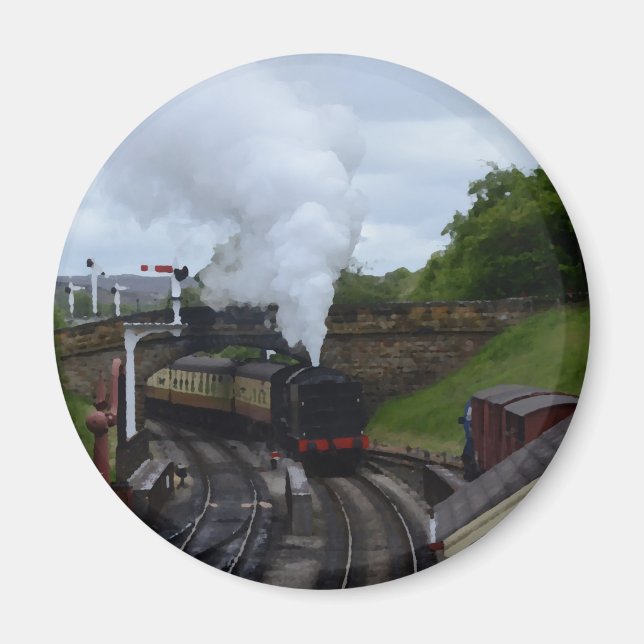Classic Steam Train Magnet (Vorne)