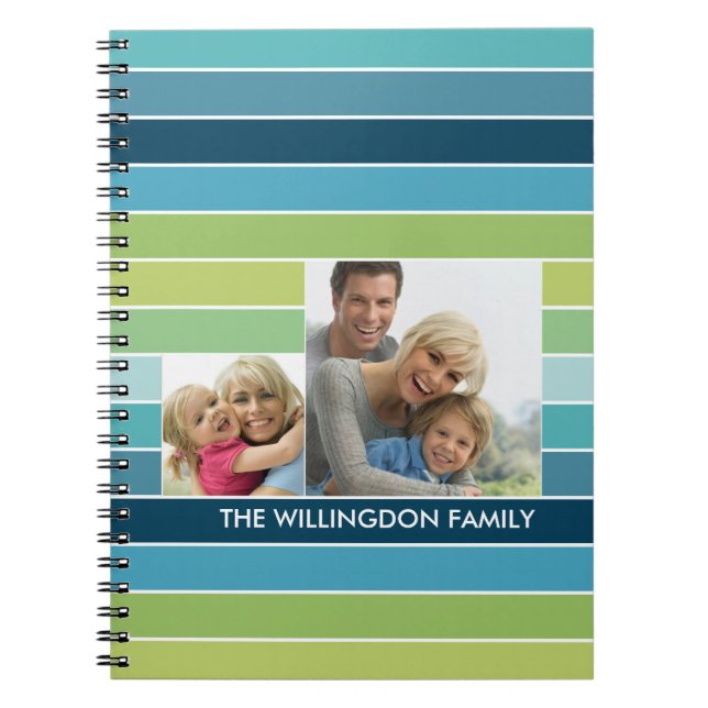 Classic Stripes-Notebook Notizblock (Vorderseite)