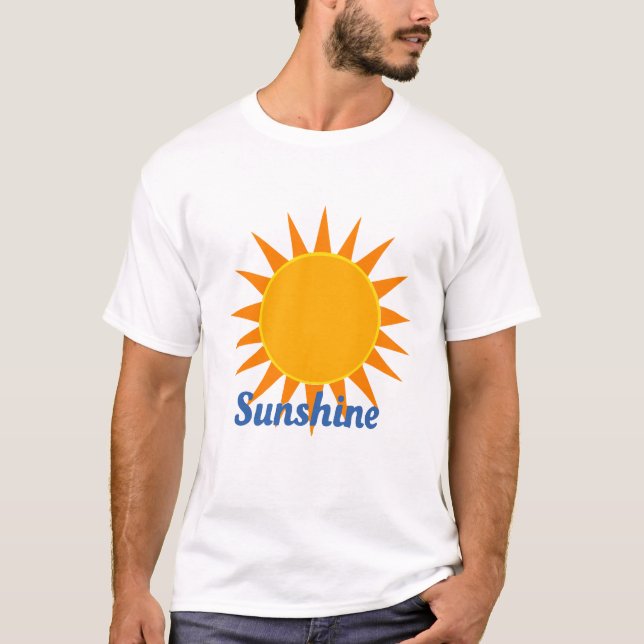 Classic Sun Design T - Shirt (Vorderseite)