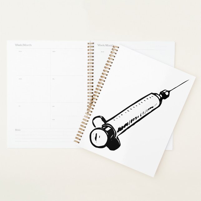 Classic Syringe Sketch Medical Equipment Planer (Von Creator hochgeladen)