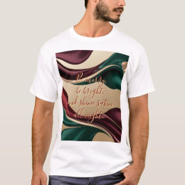 Classic t-shirt in stylish abstract graphic