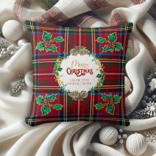 Classic Tartan Kariert Red Green n Blue Cotattacor Kissen
