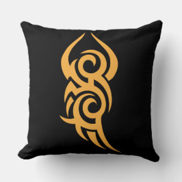 Classic Tattoo Inspired Line Art Design Kissen