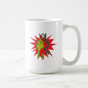 Classic The Grinch   Red Starburst Kaffeetasse