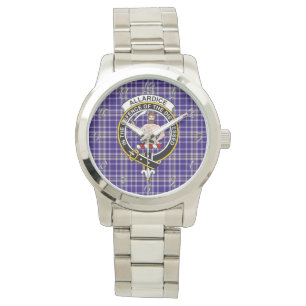 Classic Timeless Clan Allardice Tartan Kariertes G Armbanduhr