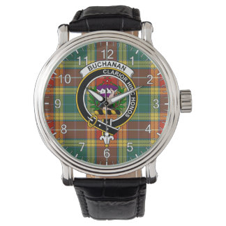 Classic Timeless Clan Buchanan Old Sett Tartan Armbanduhr