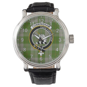 Classic Timeless Clan Cunningham Dress Green Tarta Armbanduhr
