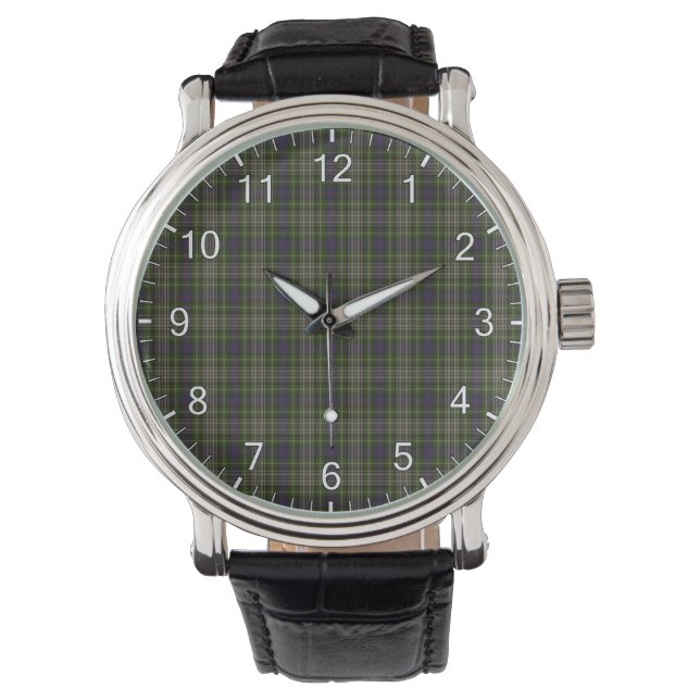 Classic Timeless Clan Davidson Tulloch Dress Tarta Armbanduhr (Vorderseite)