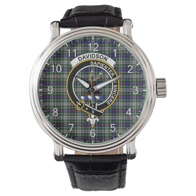 Classic Timeless Clan Davidson von Tulloch Dress T Armbanduhr (Vorderseite)