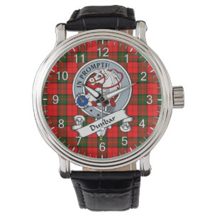 Classic Timeless Clan Dunbar Modernes Abzeichen Ta Armbanduhr