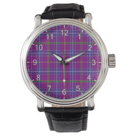 Classic Timeless Clan Jackson Tartan Kariertes Ges Armbanduhr