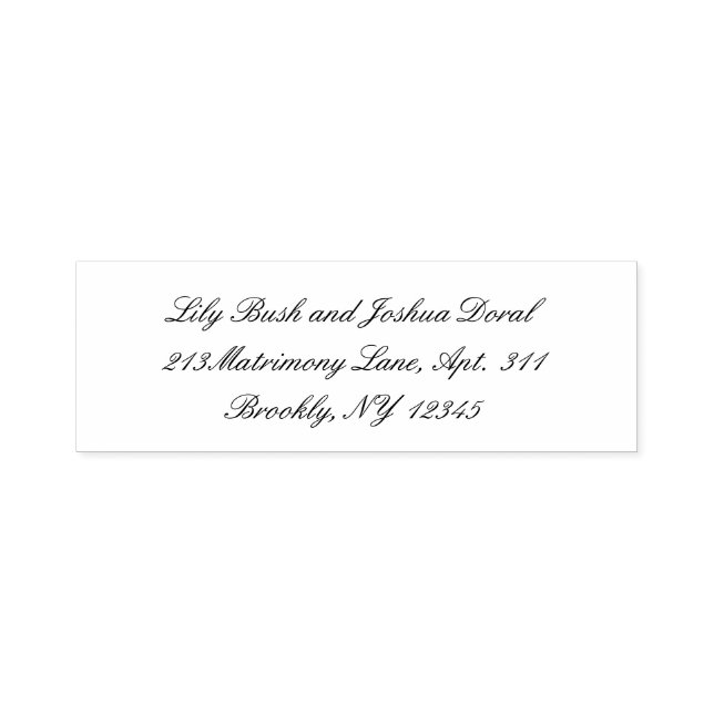 Classic Timeless Wedding Permastempel (Design)