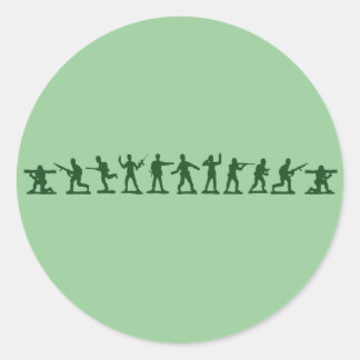 Classic Toy Soldiers Runder Aufkleber