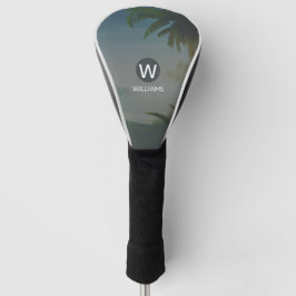 Classic Tropical Personalisiert Golf Headcover