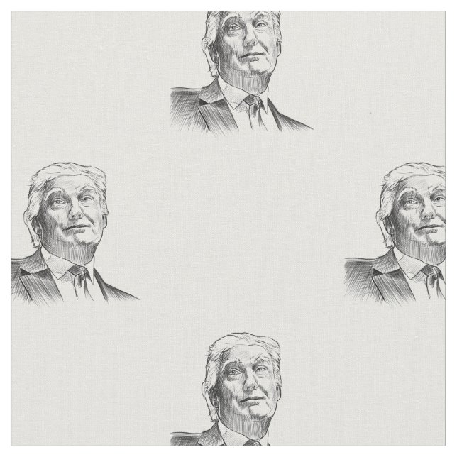 Classic Trump 2022 Fabric Stoff (Nahaufnahme)