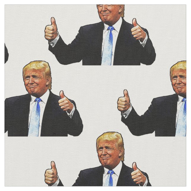 Classic Trump 2023 Fabric Stoff (Nahaufnahme)