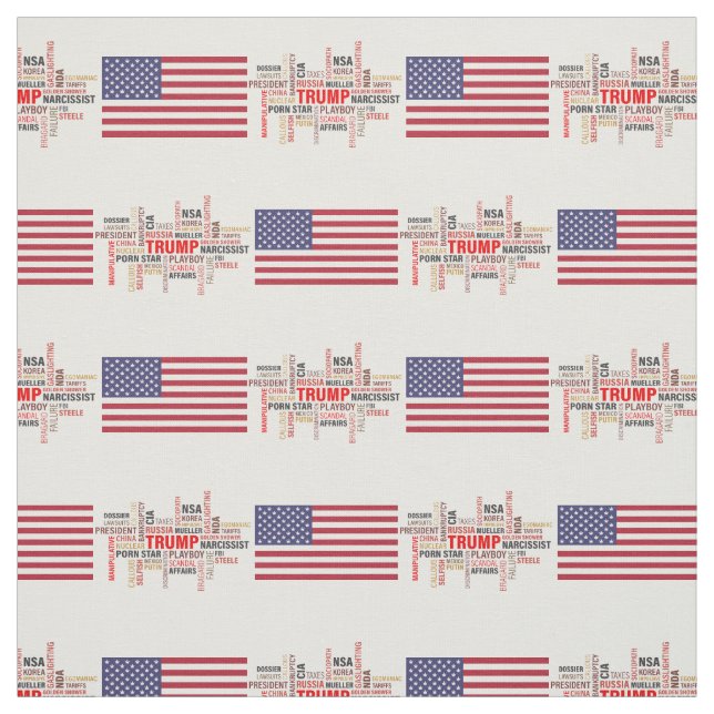 Classic Trump 2024 Stoff (Muster)