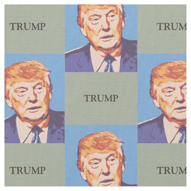 Classic Trump 2024 Stoff (Nahaufnahme)
