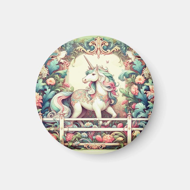 Classic Unicorn #4 Magnet (Vorne)