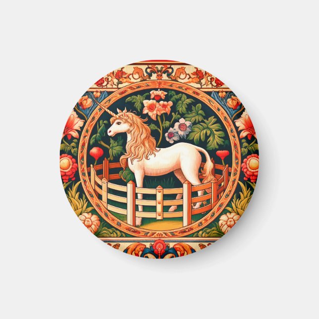 Classic Unicorn Magnet (Vorne)