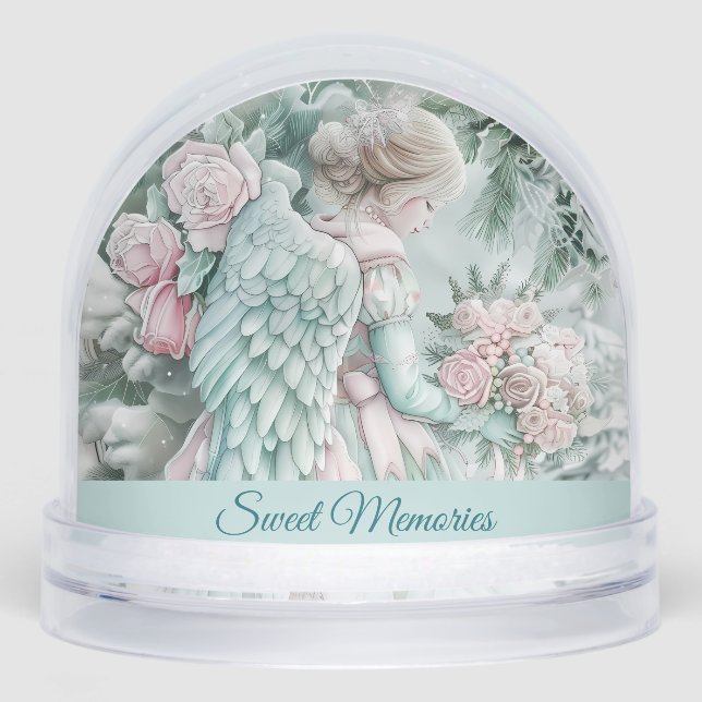 Classic Victorian Winter Snowglobe Schneekugeln (Vorderseite)