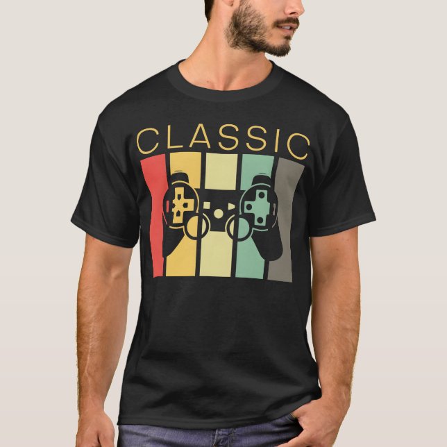 Classic Video Gaming T-Shirt (Vorderseite)