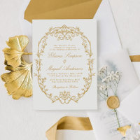 Classic Vintag Baroque Viktorianisch Blue Hochzeit