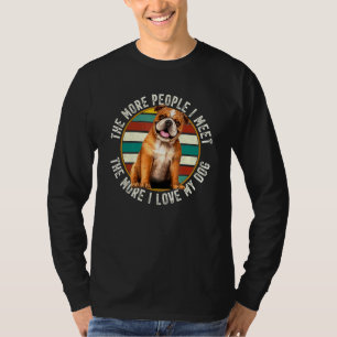 Classic Vintag English Bulldog T-Shirt