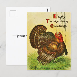 CLASSIC VINTAG ERNTEDANK POSTCARD POSTKARTE