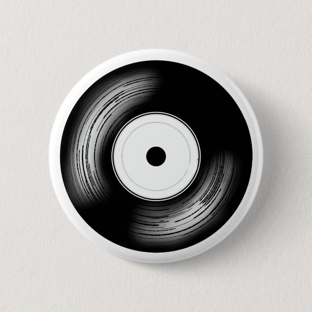 Classic Vinyl Disc Button (Vorderseite)