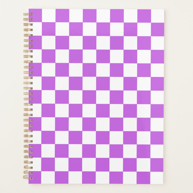 Classic visual magenta checkerboard  (Devant)