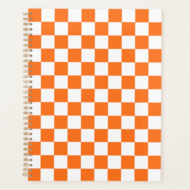 Classic visual salmon checkerboard  planer (Vorderseite)