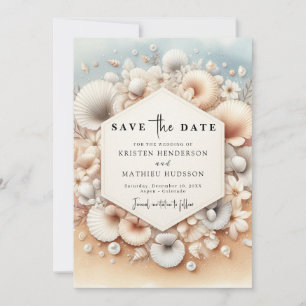 Classic Watercolor Beach Hochzeit Save The Date