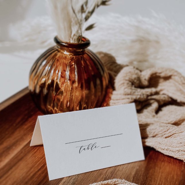 Classic Wedding Folded Platzkarte Escort J102 (Von Creator hochgeladen)