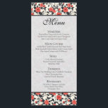 Classic Wildflower Rustic Rose Tropical Wedding  Menükarte<br><div class="desc">Add floral sophistication to your tables with this rose customizable wedding menu, designed with romantic artwork and customizable layouts.…... ... ... ... botanical , romantic , modern , mid century , classic wedding menus , floral wedding menus , happily ever after wedding menuss , greenery wedding menus , traditional wedding...</div>