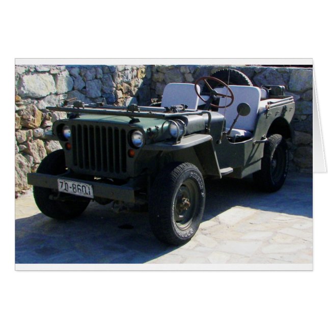 Classic Willy's Jeep. (Vorderseite (Horizontal))