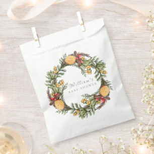 Classic Winter Weihnachtskrautdusche Geschenktütchen