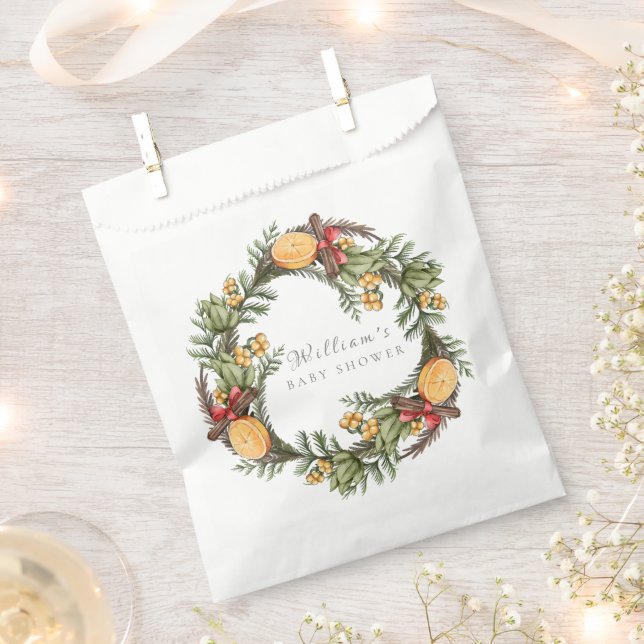 Classic Winter Weihnachtskrautdusche Geschenktütchen (Ausgeschnitten)