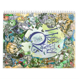 CLASSIC WIZARD of OZ HORIZONTAL - alle 12 Monate!  Kalender
