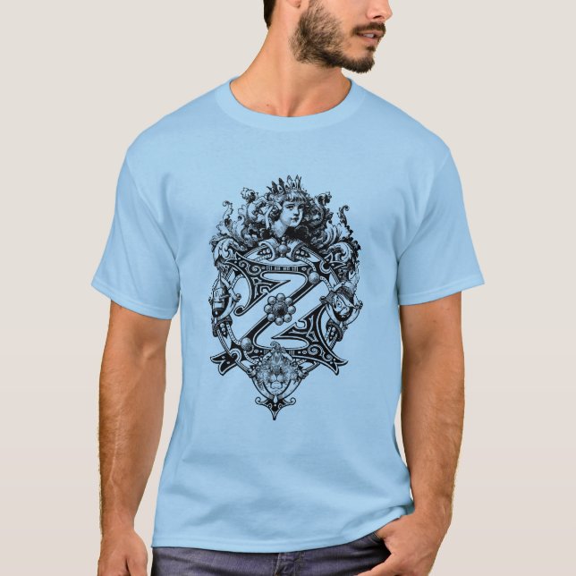 Classic Wizard of Oz Royalty Wappen tee (Vorderseite)