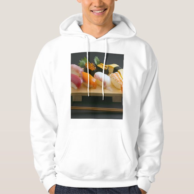Classic Wooden Sushi Set Hoodie (Vorderseite)
